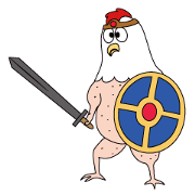 Brave chicken and Animals