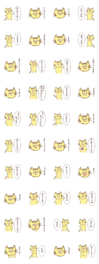 Cat Yamagata Dialect