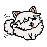 The dog's fat a little. Dog's name MOKO. The dog's fat a little. Dog's name MOKO.