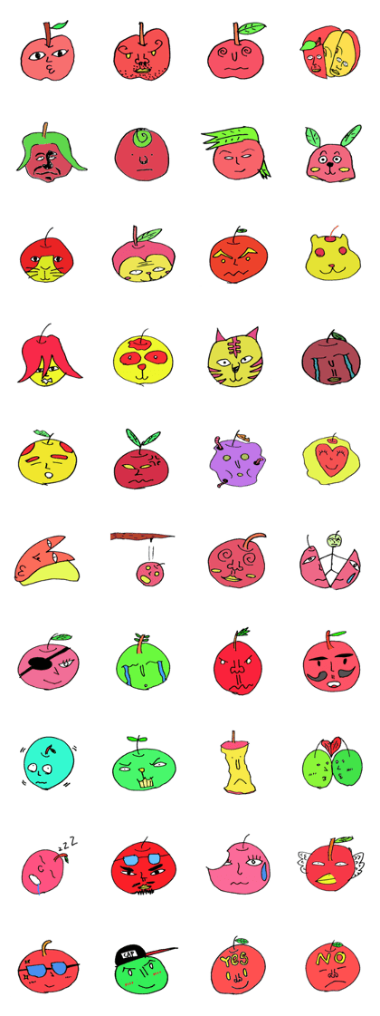 40 crazy apples 40 crazy apples