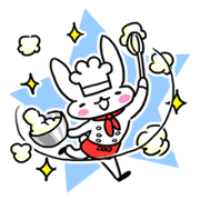 Cheerful patissier's rabbit & apple Ver2 Cheerful patissier's rabbit & apple Ver2