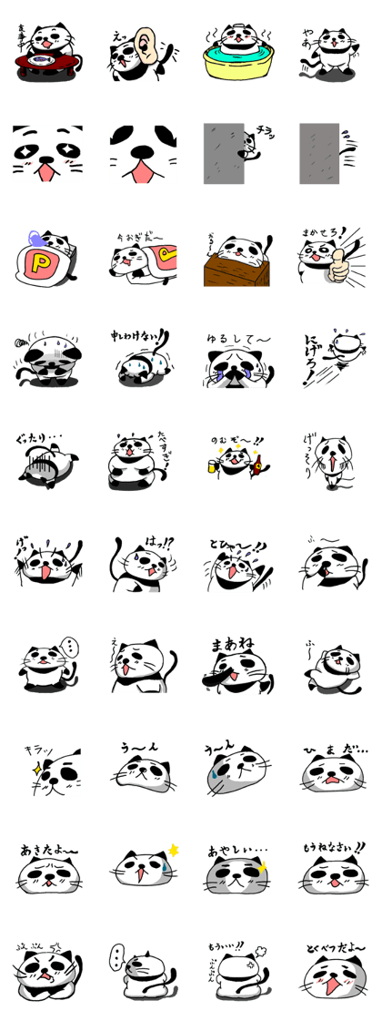 Cat like panda Panekonda Cat like panda Panekonda