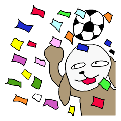 Sticker  can be used in soccer