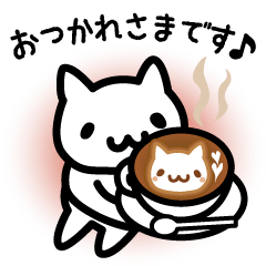 Heartwarming cat "Nyanko"