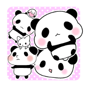 Along with the friendly panda Along with the friendly panda