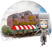 Cook sticker 3D Cook sticker 3D