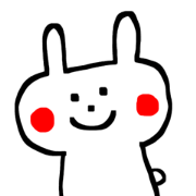 White rabbit & white bear White rabbit & white bear