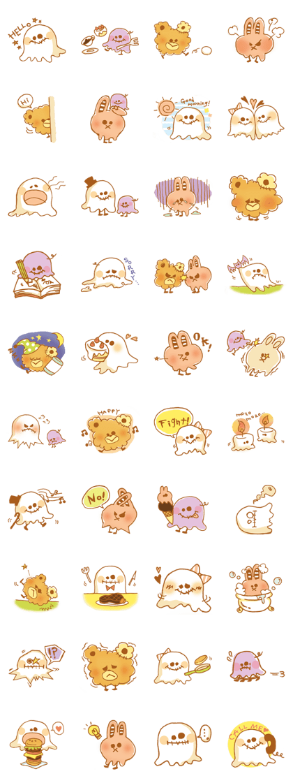 Little ghost! Little ghost!