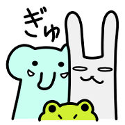 Rabbit,Elephant&Frog
