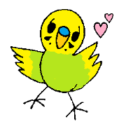 Greeting of the Budgerigar