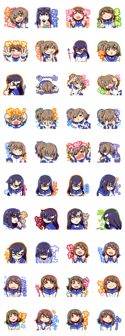 COMIC-HOTARUKOI's Characters Sticker