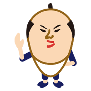 EDO MAN sticker