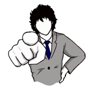 Male wearing a suit