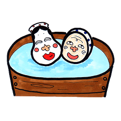 おかめとひょっとこ Line スタンプ Line Store