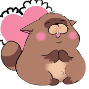 tanukiSticker