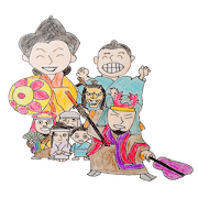 Sticker of okinawa