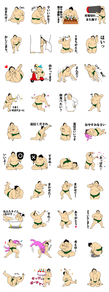A cute Sumo wrestler 2