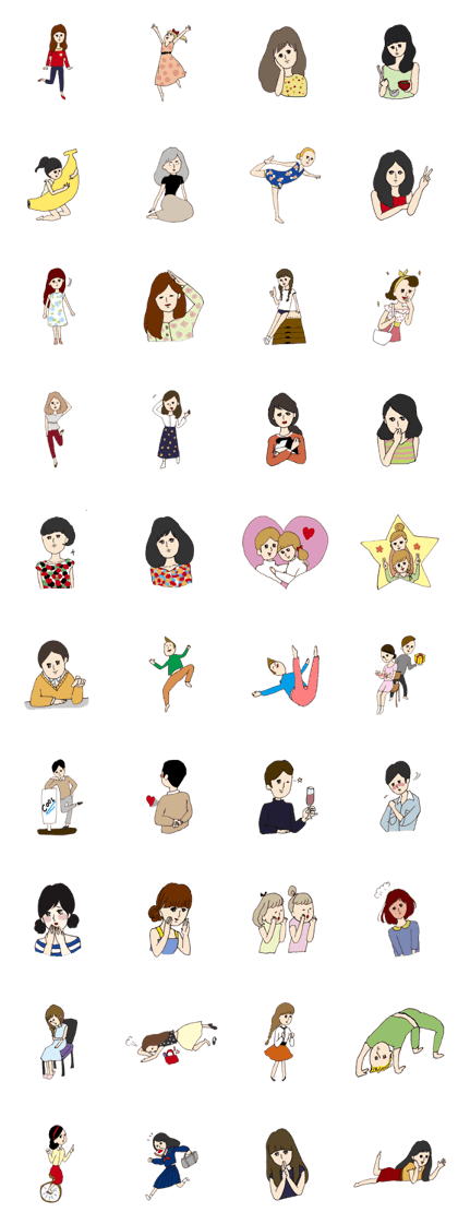 Slightly nostalgic people