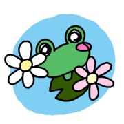 Friends as "PYOSUO" of frog