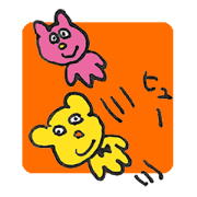 FUNNY BEARS Sticker (JAPANESE)