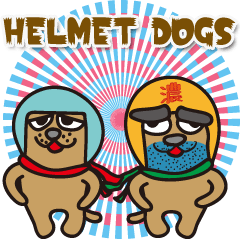 Helmet dogs