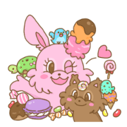 Sweet rabbit Ice-Pyon