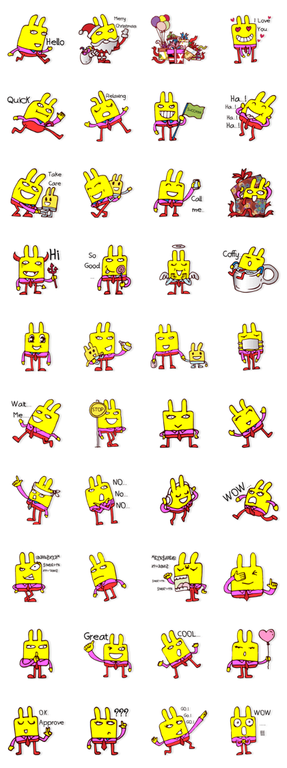 Mr.Yellow rabbit