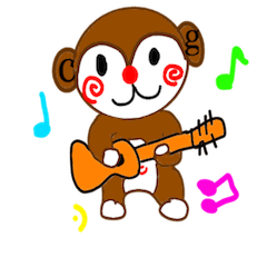 classic guitar monkey