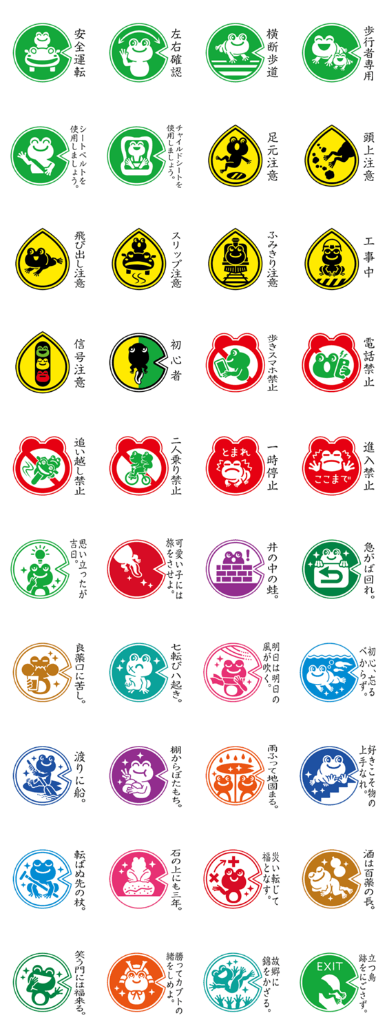 まいにちぶじかえる Lineクリエイターズスタンプ Stamplist