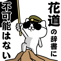"HANAMICHI"name/Military cat