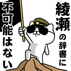 "AYASE"name/Military cat