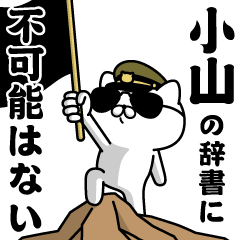 "KOYAMA"name/Military cat