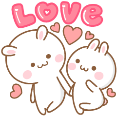 โคชิและยูนิกระต่ายคู่รัก2