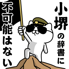 "KOSAKAI"name/Military cat