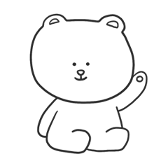 Bear who always uses beautiful words!