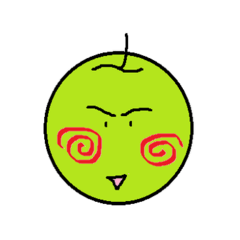 green apple-kun