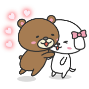 bear and dog
