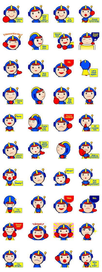 Welcome to Earth, Happy Eight!(English)