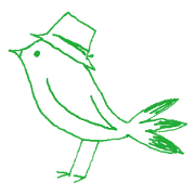 Green bird