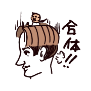 Wig of robot