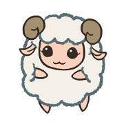 KAWAII Fluffy Sheep