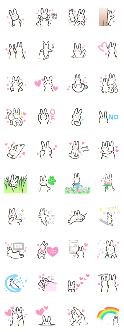Bunny in love 2 - Simple version
