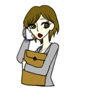 the office lady sticker