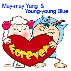 May-may Yang & Young-Young Blue