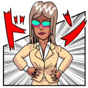 Glasses of Office Lady