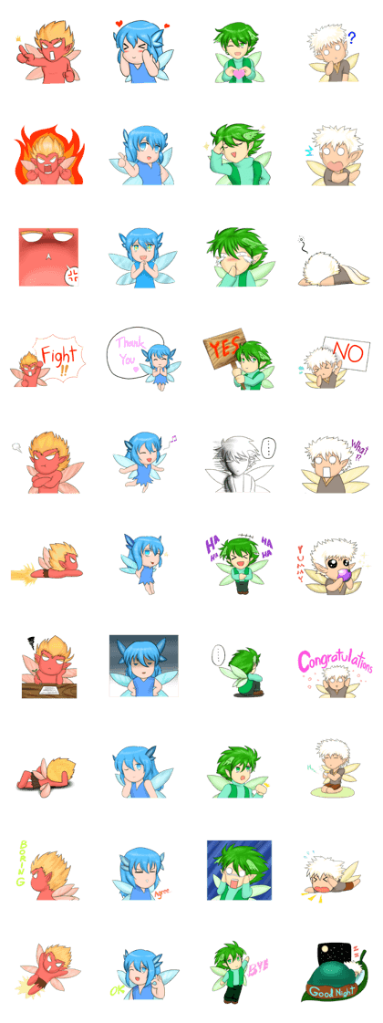 4 Fairies
