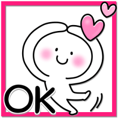 [100% Every day] Cute Sticker. --Love--