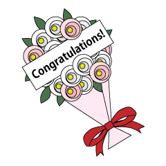 Congratulations stickers deals