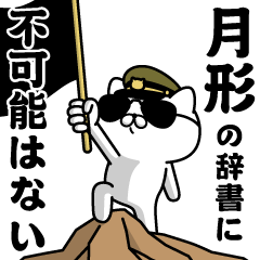 "TSUKIKATA"name/Military cat
