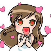 OTAKU GIRL!"Yusa-san"Sticker ver.2